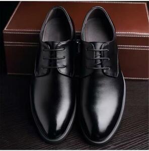 26.5cm 定番型 ビジネスシューズ 紳士靴 フォーマル 黒 561 D228