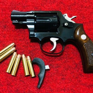 コクサイ ガスガン Ｓ＆Ｗ Ｍ１０ ２インチ Xカート仕様 ポリッシュ仕上げ スナブノーズリボルバー の画像1