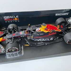 ★限定258台★1/18 ORACLE Red Bull RACING RB18★WINNER US GP 2022★VERSTAPPEN★レッドブル RB18★M.フェルスタッペン★MINICHAMPSの画像2