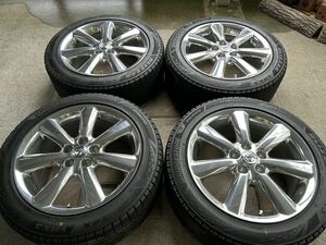 ★ほぼ新品　245/45R18　VRX3＆美品トヨタ純正アルミホイール　4本セット　