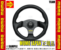 MOMO モモ TEAM ティーム 280mm ブラックレザー ブラックスポーク (T-1001_画像2