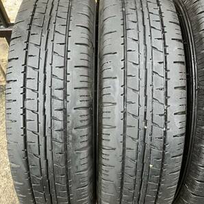 23製☆良品☆エコタイヤ☆バリ山★DUNLOP”ENASAVE VAN01”★145R12 6PR【4本セット】の画像2