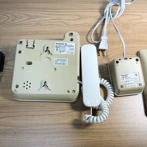 中古品 パナソニック Panasonic VE-GD25-W/KX-FKD404-W2コードレス電話機 親機 子機1台付/426 留守番電話 迷惑防止機能ツートンカラーの画像4