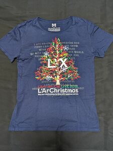 L'Arc～en～Ciel ラルクリスマス Tシャツ Mサイズ ネイビー