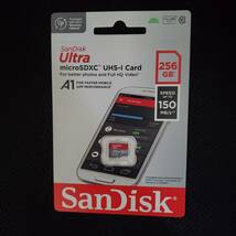 600-601 新品 256GB microSDXCカード マイクロSD SanDisk Ultra CLASS10 UHS-I A1 150MB/s 海外リテール SDSQUAC-256G-GN6MN_画像1