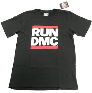 ya593 ４Ｌ【新品】 Run-D.M.C.（ラン・ディーエムシー）Ｔシャツ ロックTシャツ ビッグサイズ　黒　メンズ