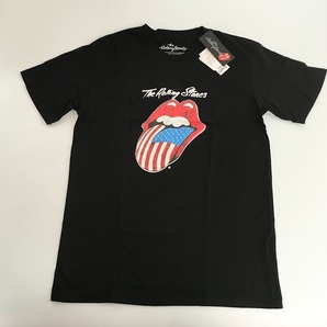 ya603 ３Ｌ【新品】ローリング・ストーンズ（The Rolling Stones）　ロックバンドTシャツ 　ビッグサイズ　黒　メンズ