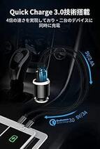 Pfumisa FMトランスミッター Bluetooth 車用 車載Bluetooth 5.0+EDR シガーソケット USB 車_画像2