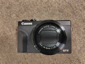 ☆Canon PowerShot G7X MarkⅢ ブラック 美品 送料込！☆