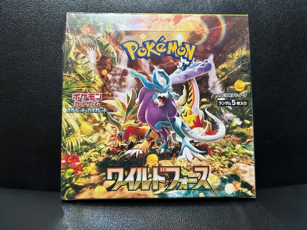 ポケモンカードゲーム ワイルドフォース 新品未開封シュリンク付き 1BOX 