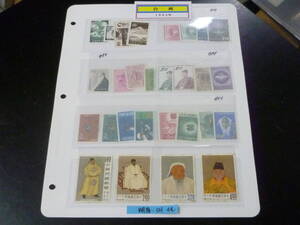 24　A　№100　台湾切手　1962年-A　SC#1336-1366の内　各種 紀念　各完揃　計28種　未使用OH主体・VF　※説明欄必読