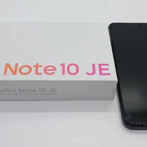 redmi note 10 JE　中古　au版　 SIMフリー グラファイトグレー