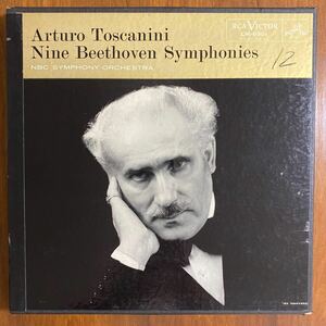 【米　7枚組　LP】Arturo Toscanini Nine Beethoven Symphonies /THE NBC SYMPHONY ORCHESTRA 