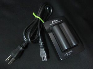 現状品 Nikon ニコン QUICK CHARGER MH-18 互換電池付 【h】