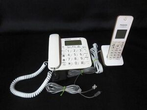 パナソニック コードレス電話機 本体 VE-GZ20-W 子機 KX-FKD404-W2 【h】