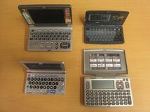 【ジャンク】電子辞書 電子手帳 32点 まとめ CASIO SHARP Brain SEIKO Canon CITIZEN SII 【j】_画像7