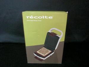 recolte レコルト プレス サンドメーカー プラッド RPS-2 【i】