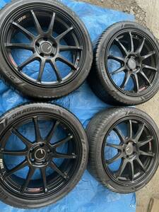 SSR　GTV02　18インチ　8.0J　IS45 PCD112-5H★タイヤ245/40R18★レヴォーグ　マークX　エスティマ　ヴェゼル　CX-3　オデッセイ