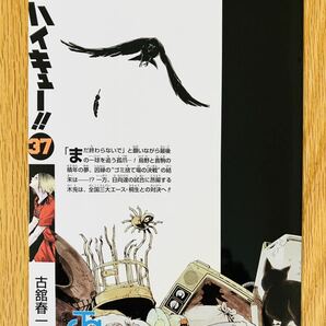 映画 ハイキュー！！ ゴミ捨て場の決戦 入場者特典 第5弾 37巻掛替カバー ブックカバーの画像2