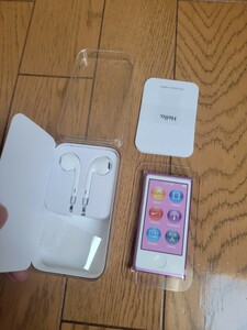 【未使用品】iPod nano　第７世代　パープル