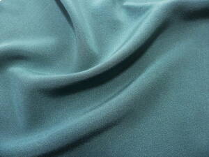 #.# old cloth kimono flap / is gire37.5×66 2 sheets silk .... hem turning Goryeo . door blue green silk . doll tsurushi kazari 