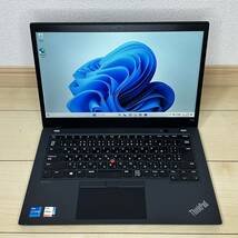 Lenovo ThinkPad T14s Gen2 Core i5-1135G7 2.4GHz メモリ8GB SSD 512GB Windows11 1円 ノートパソコン_画像1