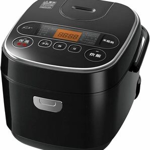 アイリスオーヤマ 炊飯器 マイコン式 5.5合 極厚銅釜 銘柄炊き分け機能付き ブラック Smart Basic RC-MA50AZ-B の画像1