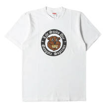 美品 Supreme シュプリーム Tシャツ サイズ:S 18AW ビーバー グラフィック クルーネック 半袖Tシャツ Life Sucks Die Tee ホワイト_画像1