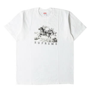 Supreme シュプリーム Tシャツ サイズ:M 19SS ライダーズ グラフィック クルーネック 半袖Tシャツ Riders Tee ホワイト ストリート