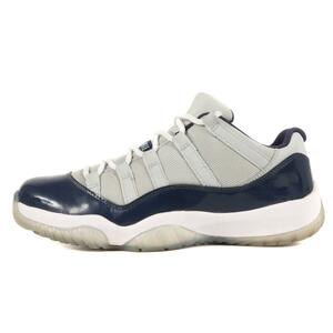 NIKE ナイキ AIR JORDAN 11 RETRO LOW GEORGETOWN (528895-007) エア ジョーダン 11 ロー ジョージタウン グレー US8 26.0cm