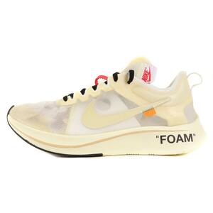 OFF-WHITE オフホワイト NIKE THE 10 : ZOOM FLY (AJ4588-100) 17AW ナイキ ズーム フライ ホワイト 白 サイズ：US10 28.0cm コラボ