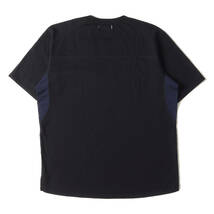 新品 NONNATIVE Tシャツ サイズ:2 22W/23S ジップポケット付き ジャージー Tシャツ JOGGER S/S TEE C/N JERSEY ICE PACK ネイビー_画像2