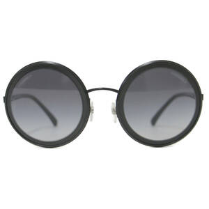 CHANEL シャネル サングラス アイウェア 眼鏡 ラウンド カラーレンズ 4226 ブラック 黒 50□26 イタリア製 ラグジュアリー ブランド