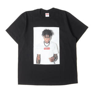 美品 Supreme Tシャツ サイズ:M 23AW ヤングボーイ・ネヴァー・ブローク・アゲイン フォト Tシャツ NBA Youngboy Tee ブラック