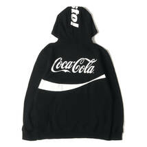 F.C.Real Bristol パーカー サイズ:L 東京17周年 Coca-Cola トレーニング スウェットパーカー TRAINING PULLOVER HOODY ブラック コラボ_画像1