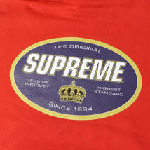 Supreme シュプリーム パーカー サイズ:XL 23AW クラウンロゴ スウェットパーカー Crown Hooded Sweatshirt レッド トップス フーディー_画像5