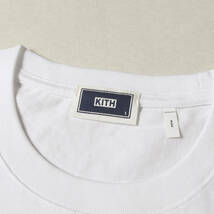 新品 KITH NYC キス ニューヨークシティー Tシャツ サイズ:L 21SS タイル柄 ボックスロゴ ヘビー Tシャツ Canvas Tile Logo Tee ホワイト_画像3