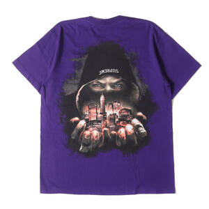 Supreme シュプリーム Tシャツ サイズ:M 23AW Def Jam Fight for New York パッケージデザイン Tシャツ Fighter Tee パープル