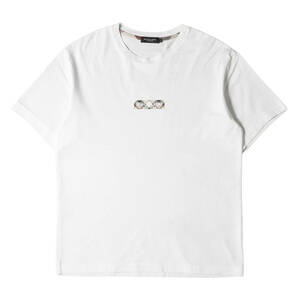 BLACK LABEL CRESTBRIDGE ブラック レーベル クレストブリッジ Tシャツ サイズ:M チェック ボックスロゴ 半袖 Tシャツ BOX LOGO ホワイト