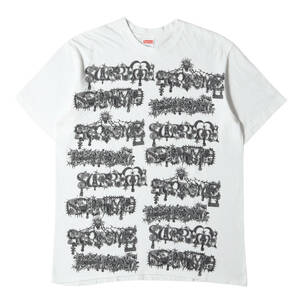 Supreme シュプリーム Tシャツ サイズ:M 22AW Wombat Tee グラフィックロゴ クルーネック 半袖Tシャツ ホワイト 白 トップス カットソー