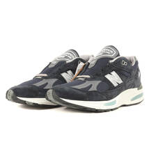 新品 NEW BALANCE ニューバランス サイズ:27.5cm 23AW M991 NV2 MADE IN ENGLAND ネイビー 紺 US9.5D イングランド製 スニーカー シューズ_画像2