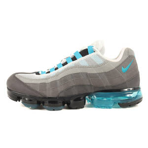 新品同様 NIKE ナイキ サイズ:27.0cm AIR VAPORMAX 95 NEO TURQUOISE (AJ7292-002) エア ヴェイパーマックス ブラック ネオターコイズ US9