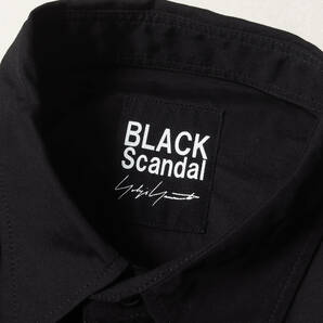 Yohji Yamamoto(Ys) シャツ サイズ:4 20SS バック グラフィック ロゴ ブロード シャツ スタッフシャツ BLACK Scandal POUR HOMME ブラックの画像3
