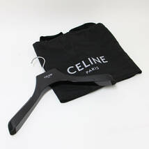 CELINE セリーヌ ジャケット ブルゾン 23春夏 オフホワイト 36(S) ショート ライン トリオンフ チャーム 2EF04291D レザー 本革 ブランド_画像8