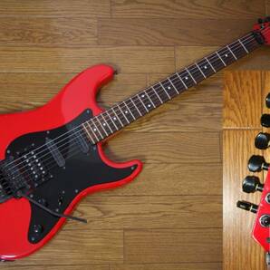 ☆「フェルナンデス FERNANDES FST-65 REDレッド/FUNCTIONシリーズ、1991年製、ブラックパーツ」の画像1