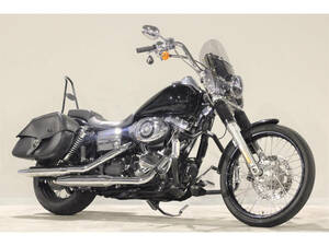  Harley FXDWG Dyna wide g ride 2013y TC96 1580cc ETC saddle-bag shield touring specification Ape steering wheel 
