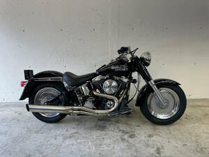 1992 HARLEY-DAVIDSON FLSTF FAT BOY Exterior repaint PM brakes External muffler Drag handle ハーレーダビッドソン エボファットボーイ