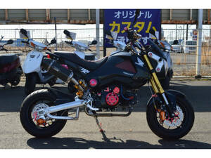 MSX125　グロムと同じなカスタム大多数！！　一見の価値あり　低走行　美車