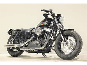  Harley XL1200X Forty-Eight 2013y небольшой пробег 11351km без крыла Северная Америка muffler ETC подседельная сумка черный 