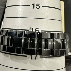 極美品 CHANEL J12 41ミリクロノ 自動巻 最高級メンズ腕時計 CHANEL心斎橋店購入 H0940 純正セラミックベルト 機関絶好調の画像10
